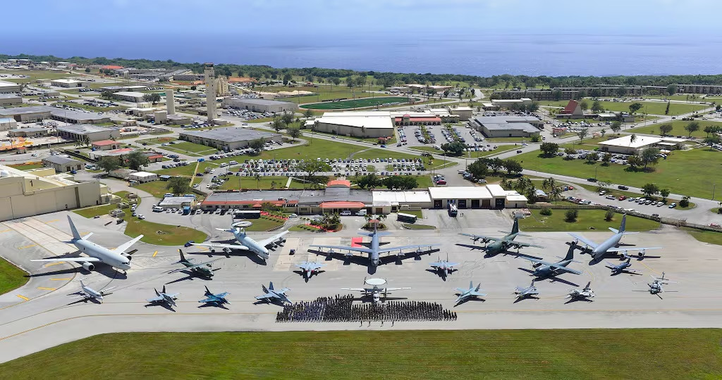 Andersen Air Force Base Aerial Image